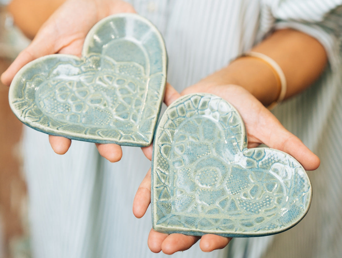 Lace, Clay & Memory – A New Ceramic Story from Colour Clouds