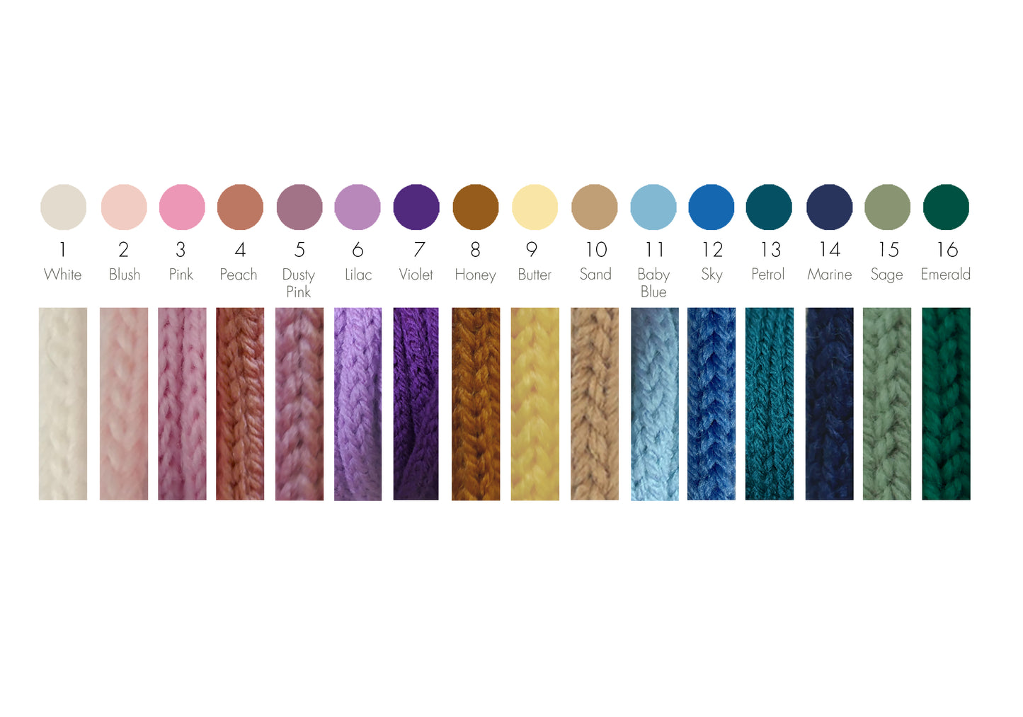 Knitted Name DIY Kit