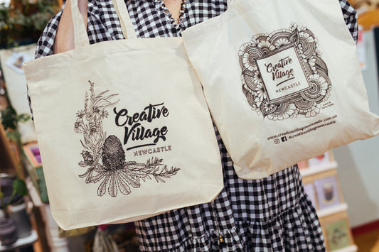 Our gorgeous totes
