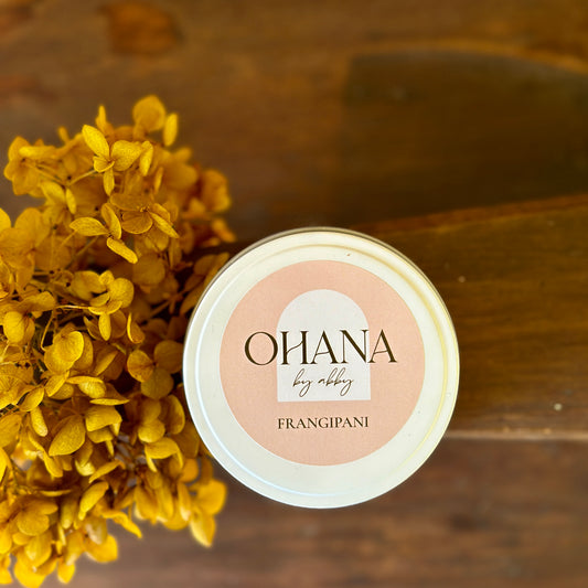 Frangipani luxury candle small