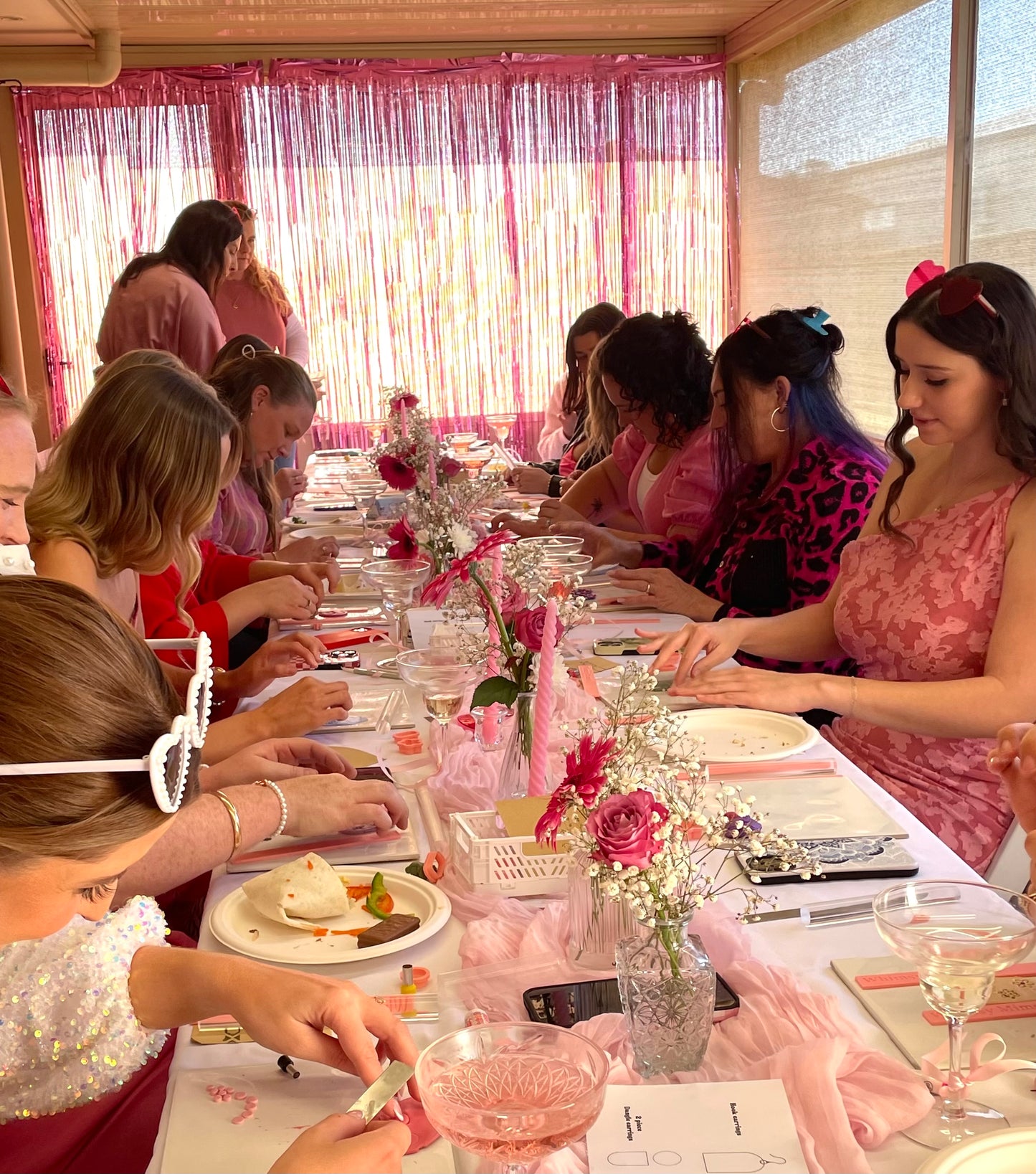 Belated Galentines Clay Earring Workshop