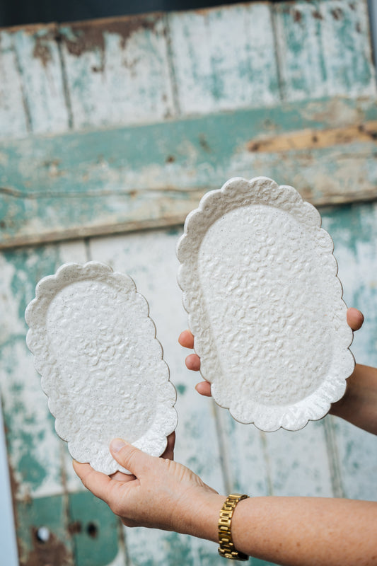 Oblong Ceramic Platter