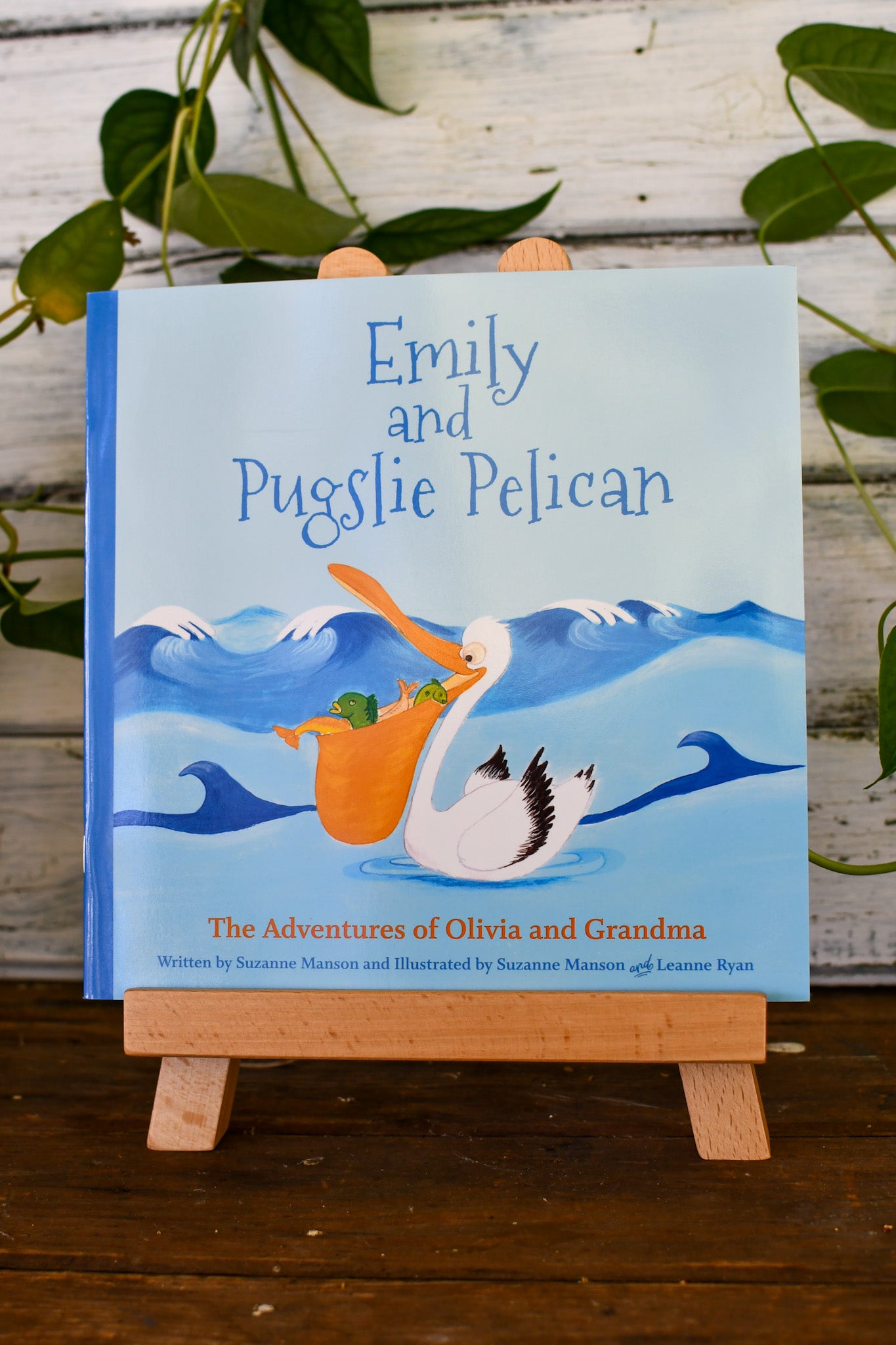 Emily and Pugslie Pelican