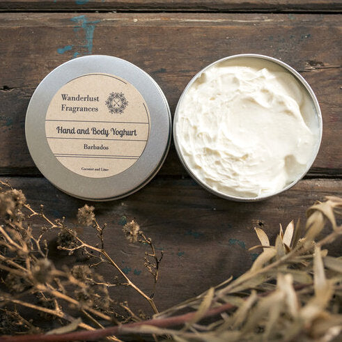 Hand and body yogurt