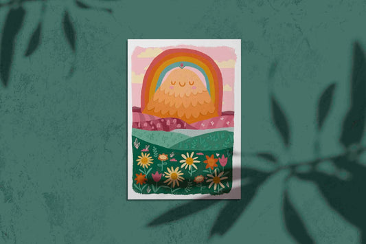 Ellen Jane Art Prints - Rainbow