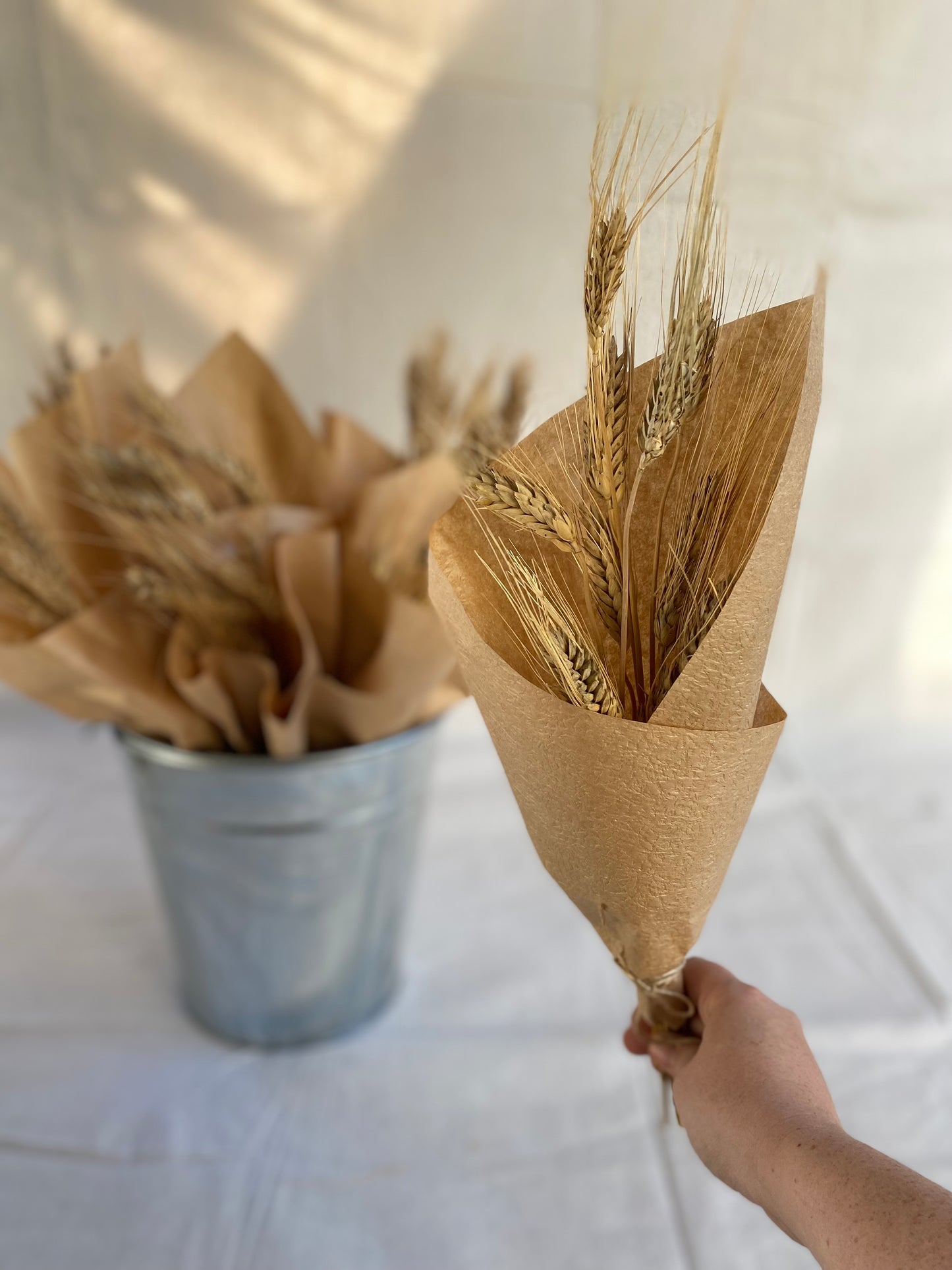 Wheat flowers