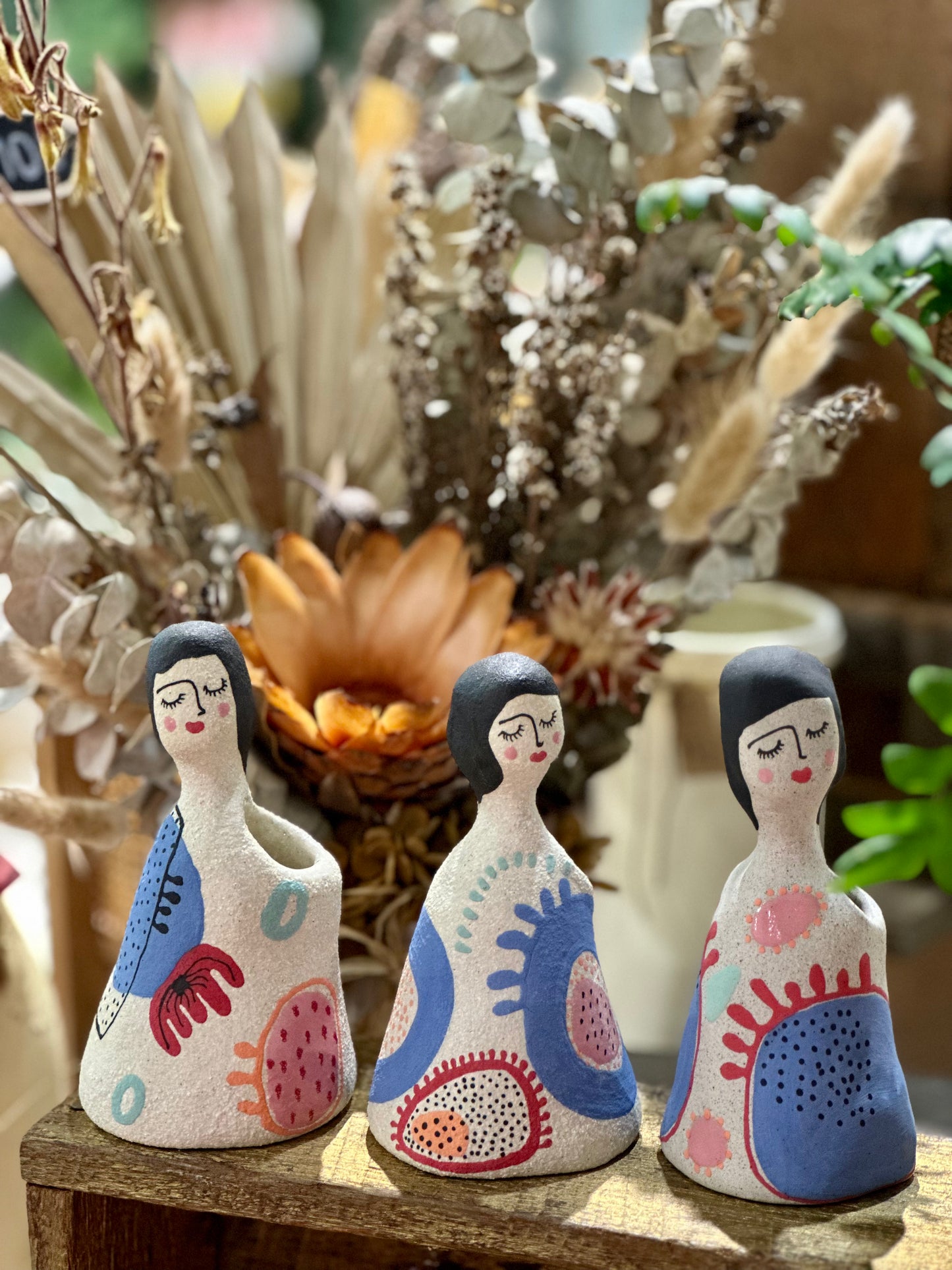 Ceramic Lady Vase