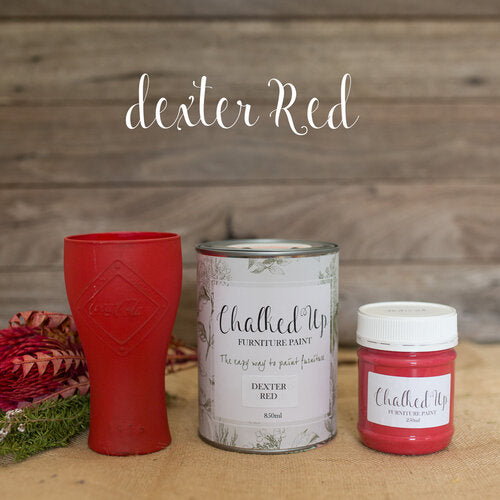 dexter red chalk paint