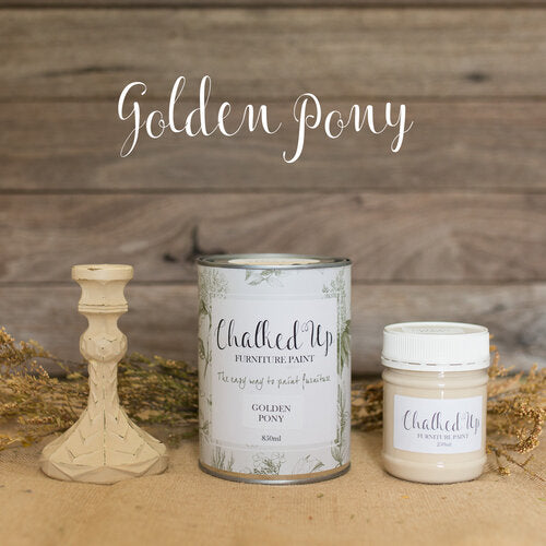 golden pony chalk paint