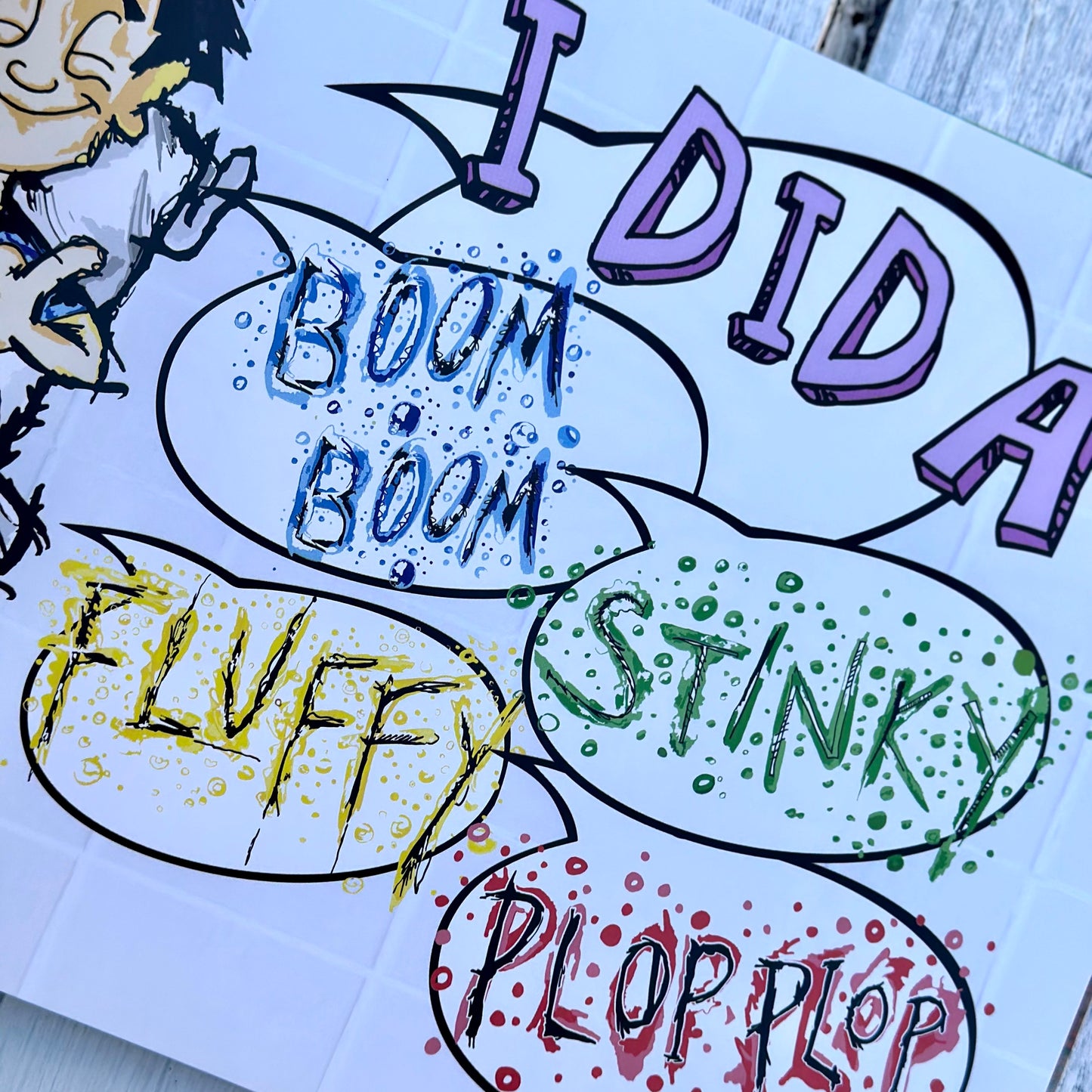 Children's book - I Did A Boom Boom