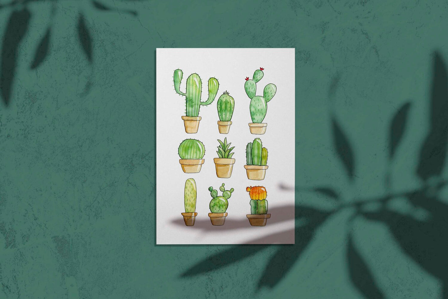 Ellen Jane Art Prints - Cacti
