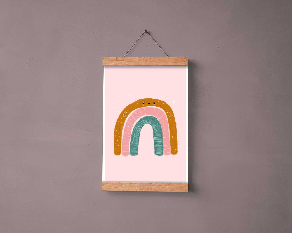 Ellen Jane Art Prints - Rainbow