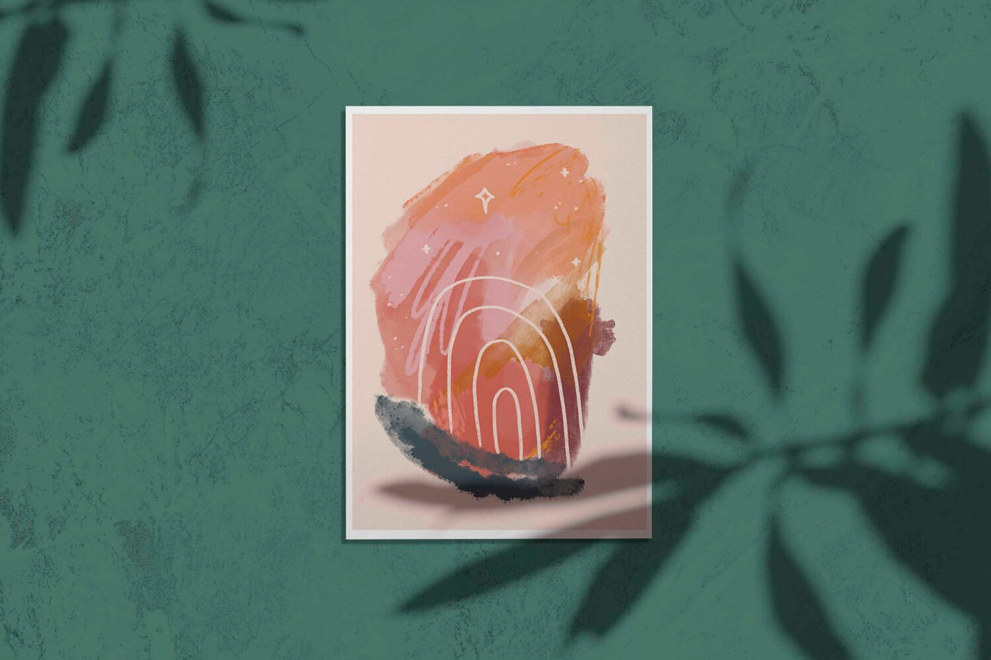 Ellen Jane Art Prints - Rainbow