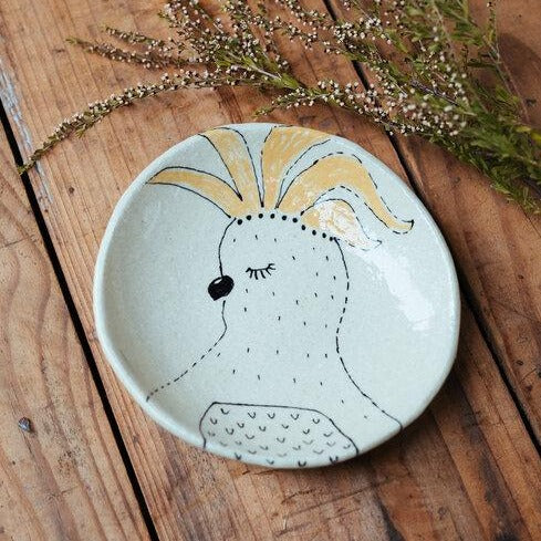 cockatoo+trinket+dish