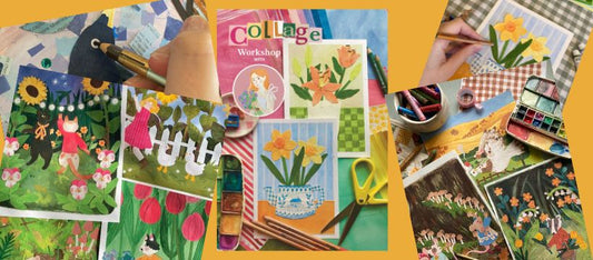 Collage Workshop in Newcastle: Create with Gemma Kirschner at Creative Village Newcastle