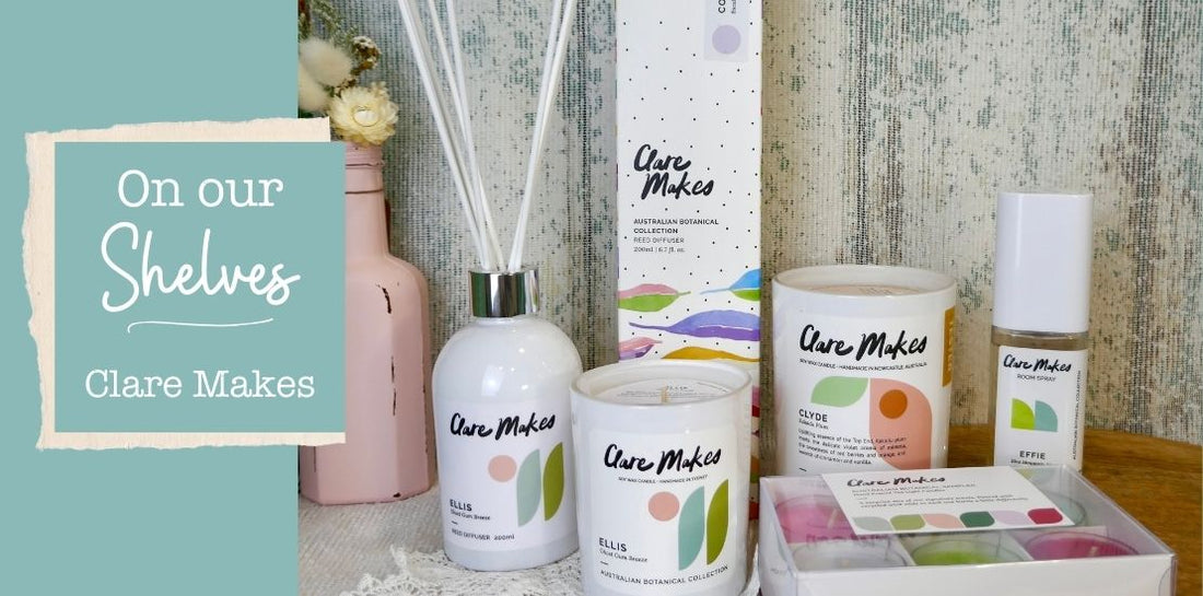On Our Shelves: Clare Makes