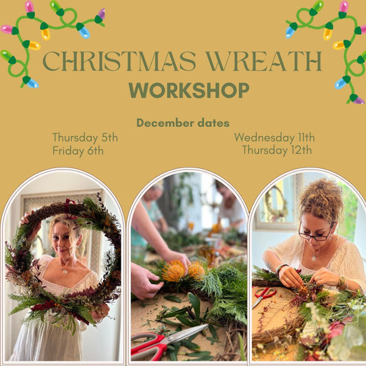 Christmas Wreath Workshop December