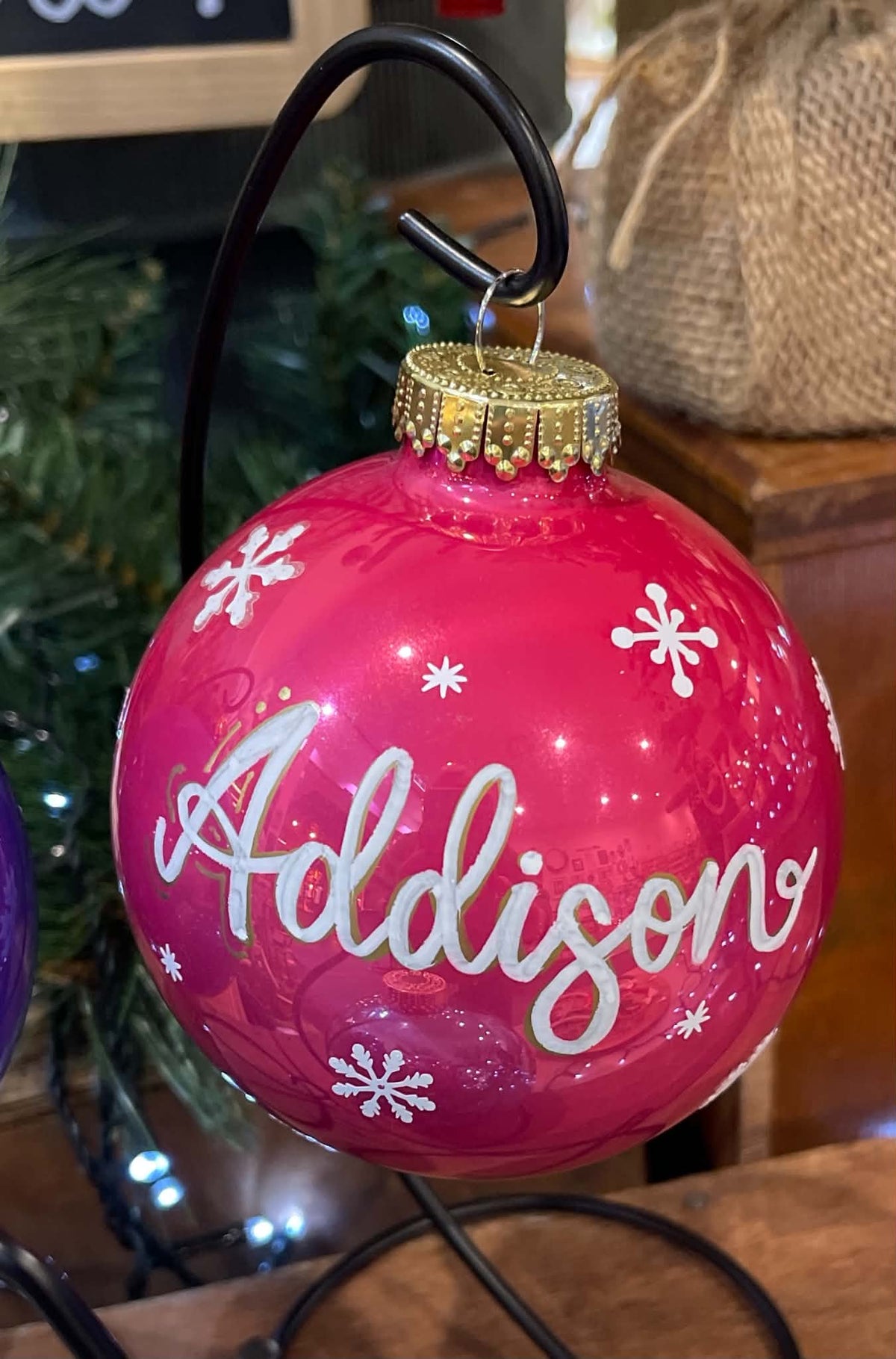 Personalised Christmas Bauble