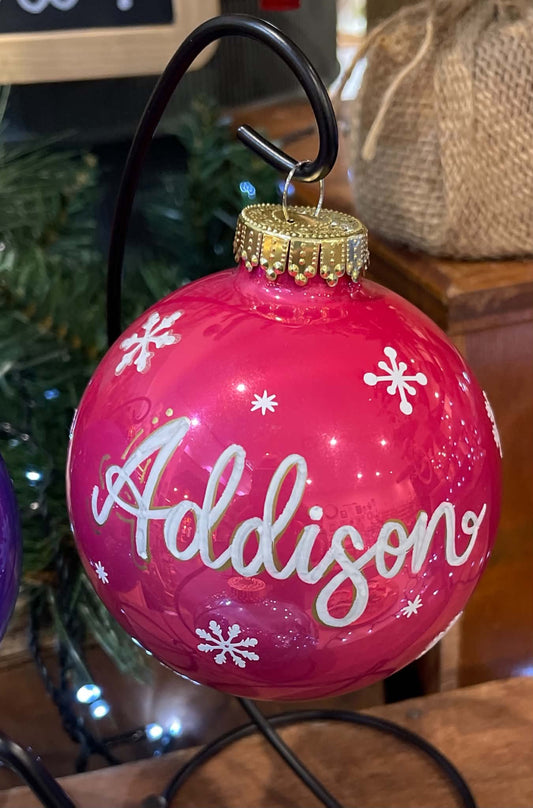Personalised Christmas Bauble