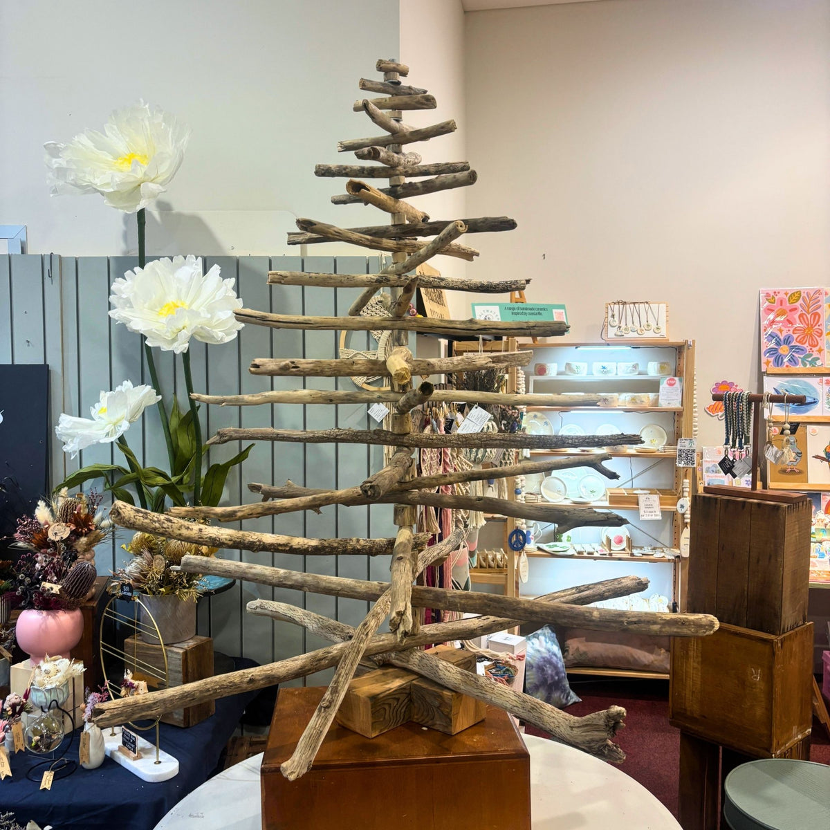 Handmade Driftwood Christmas Trees