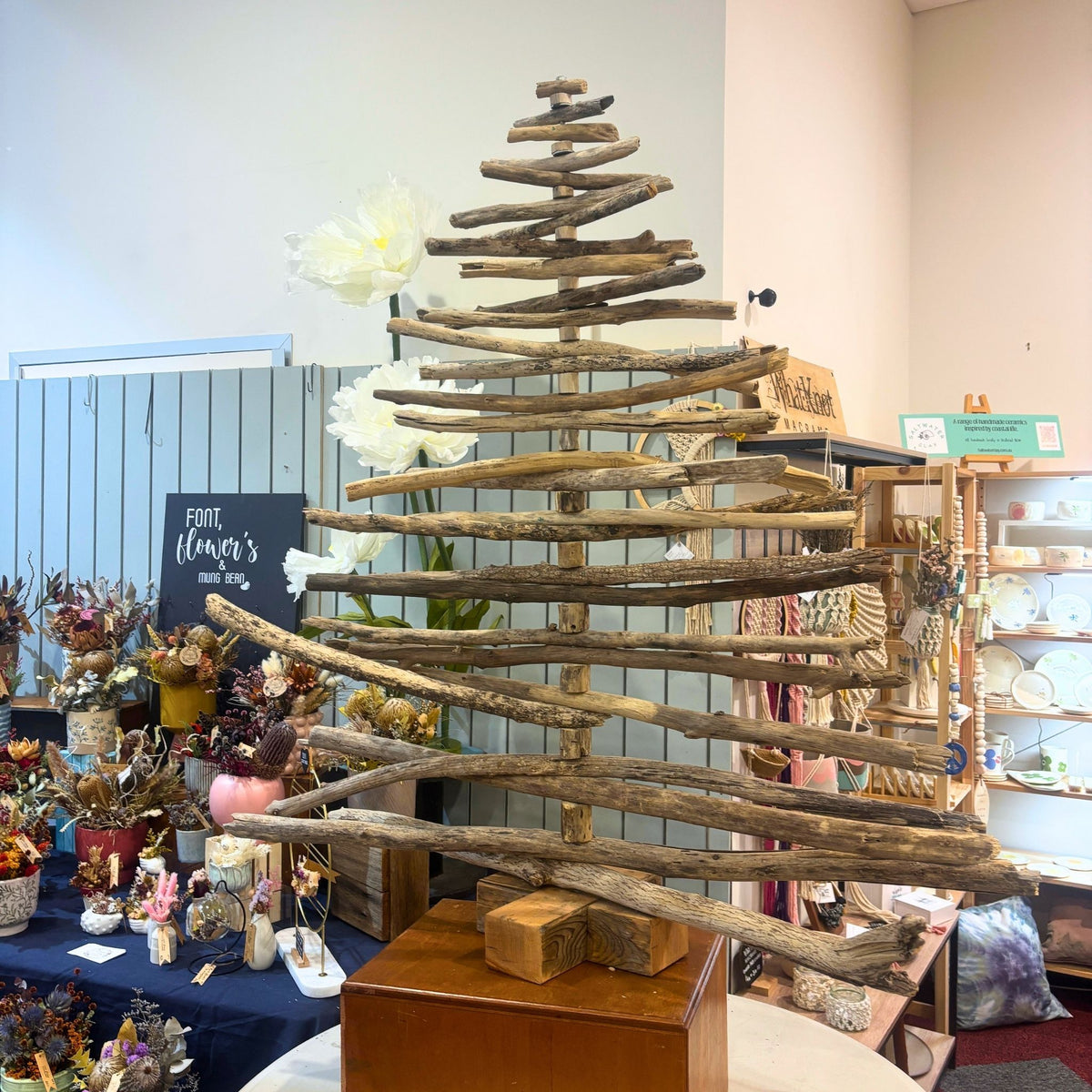 Handmade Driftwood Christmas Trees
