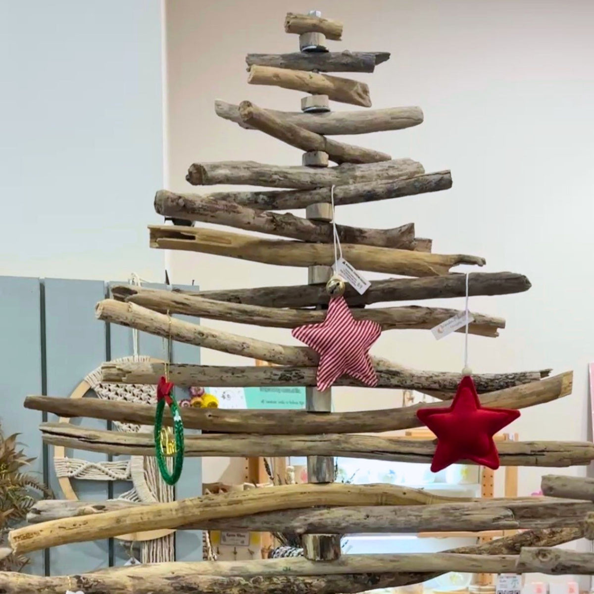 Handmade Driftwood Christmas Trees
