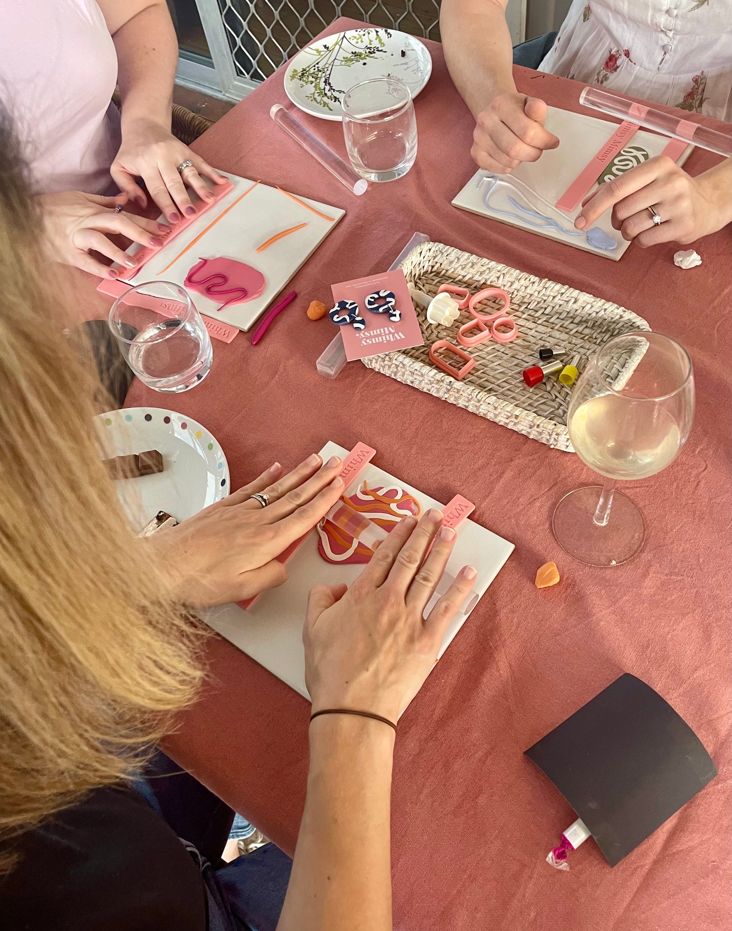 Belated Galentines Clay Earring Workshop