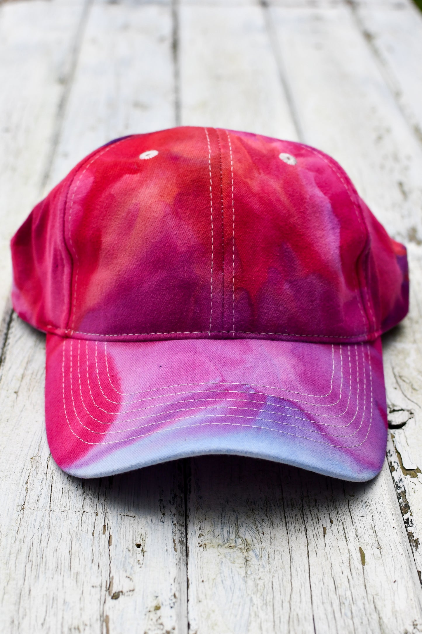 Ice Dye baseball cap