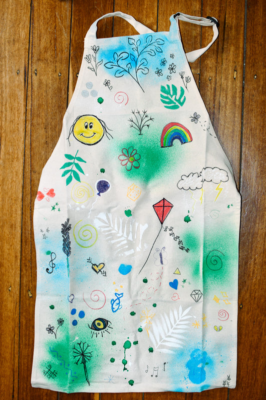 School holiday workshop - Paint an apron
