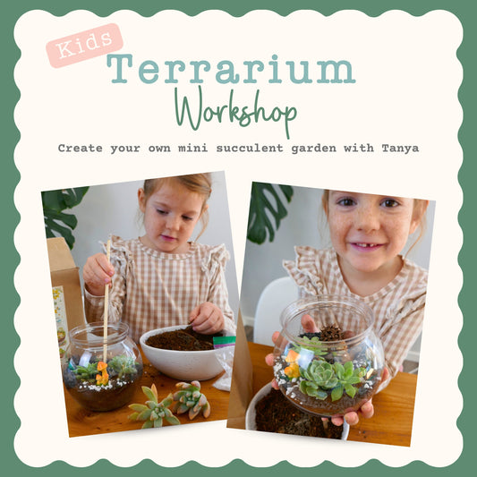 Kids Terrarium Workshop – Georgetown Studio - Wednesday 15 July