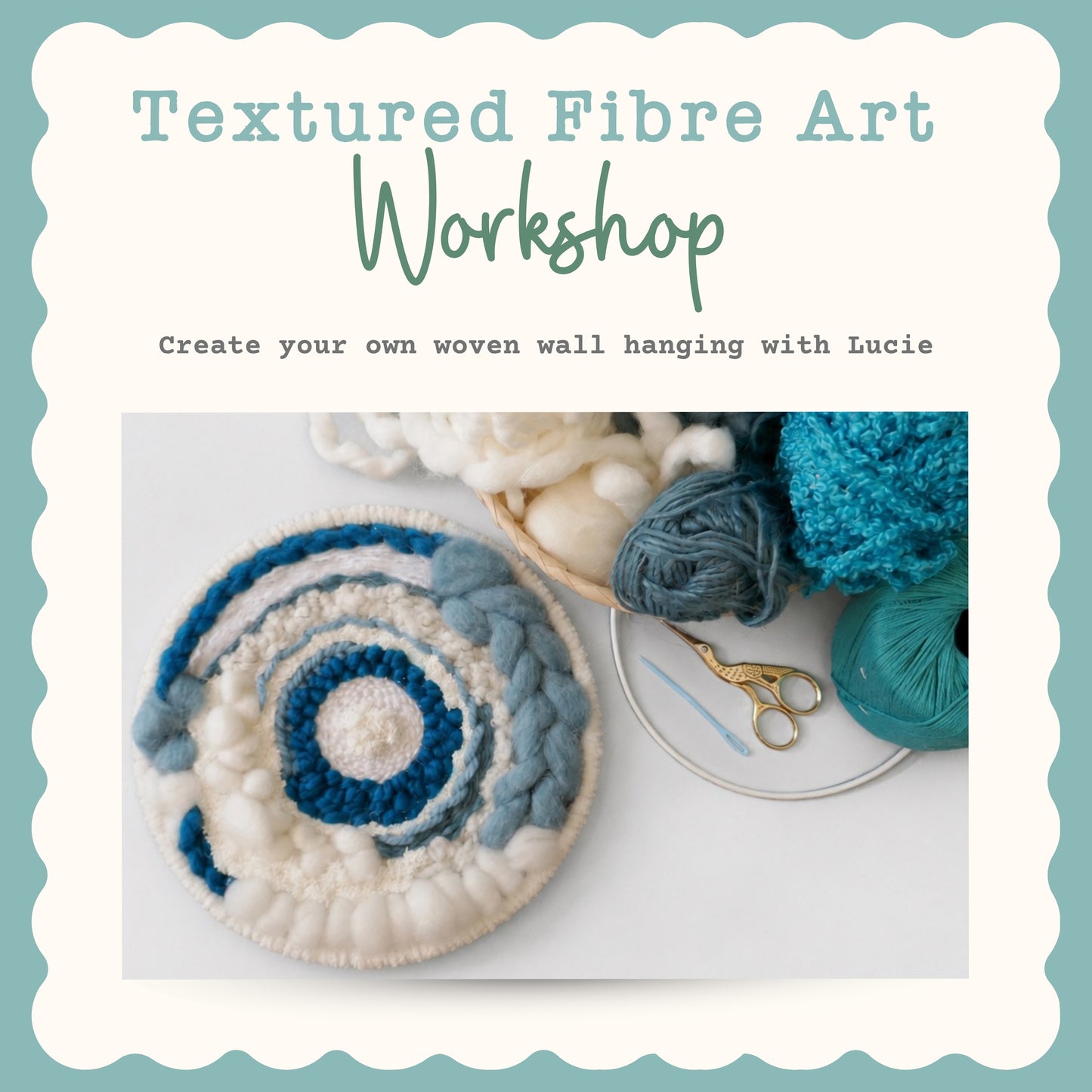 Texture fibre art Workshop - Thursday 16 July