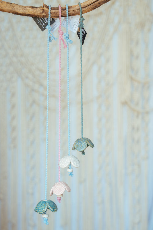 Ceramic petal bell
