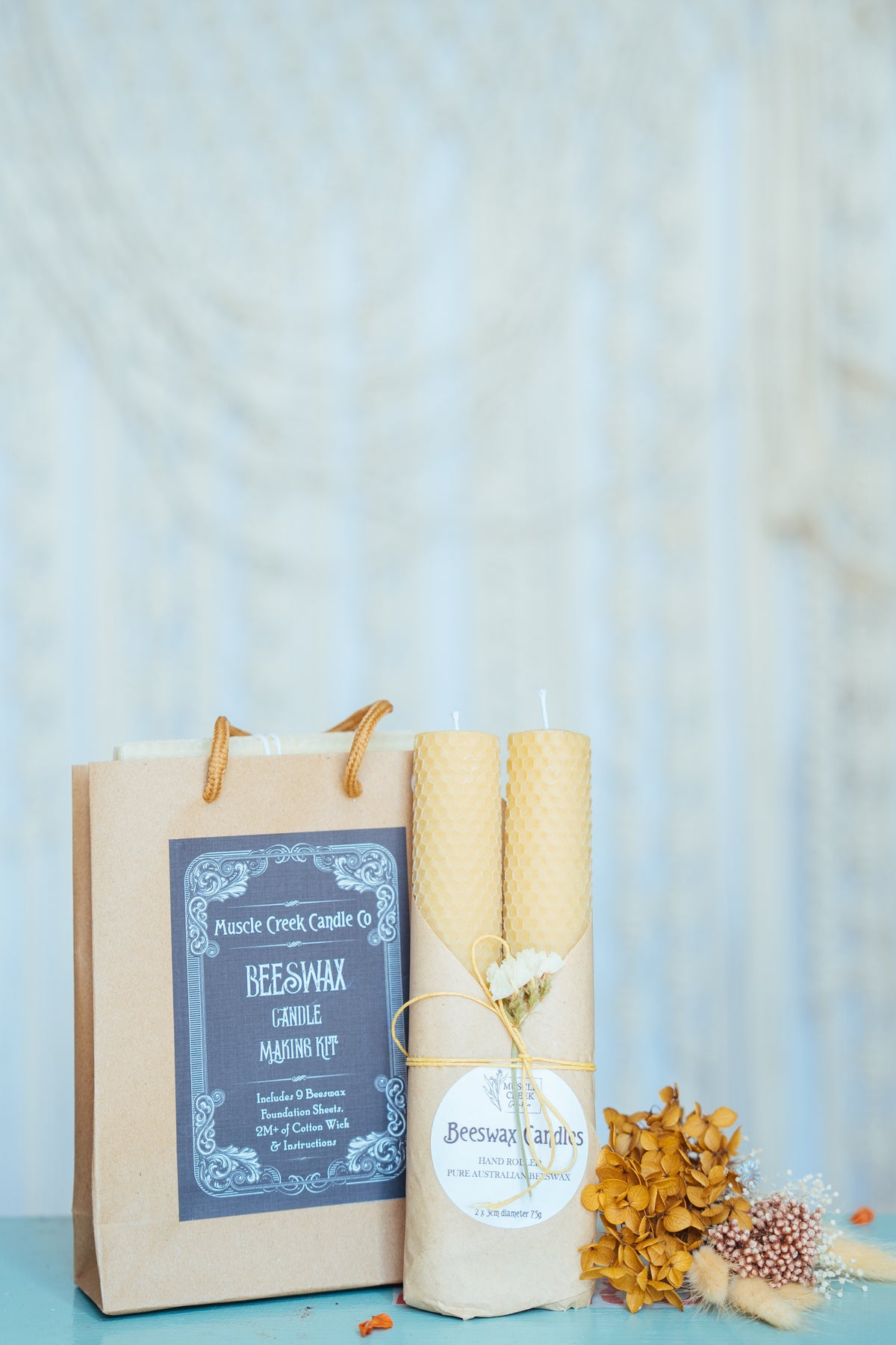 DIY Bees wax candle making kit