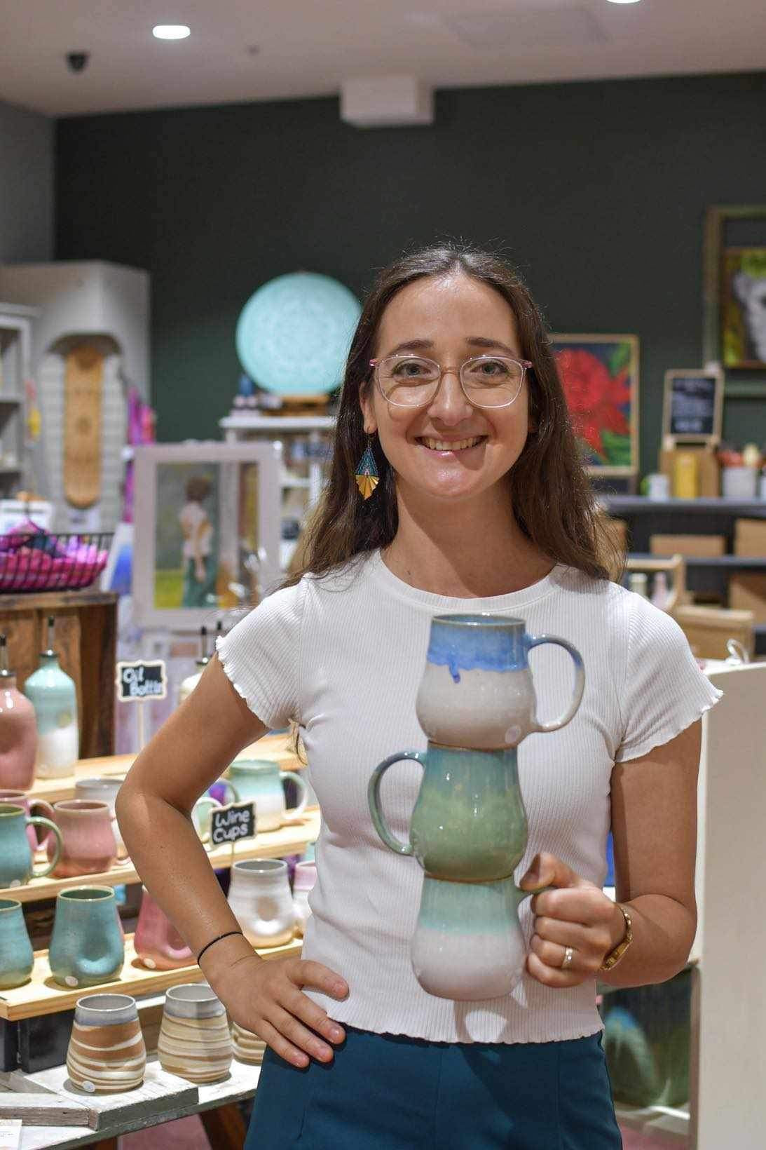 Handmade Ceramic Mug by Fancy Nancy Ceramics