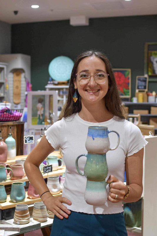 Handmade Ceramic Mug by Fancy Nancy Ceramics