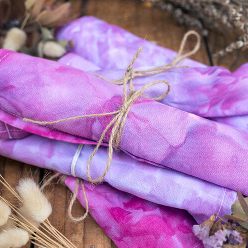 hand dyed cotton napkins