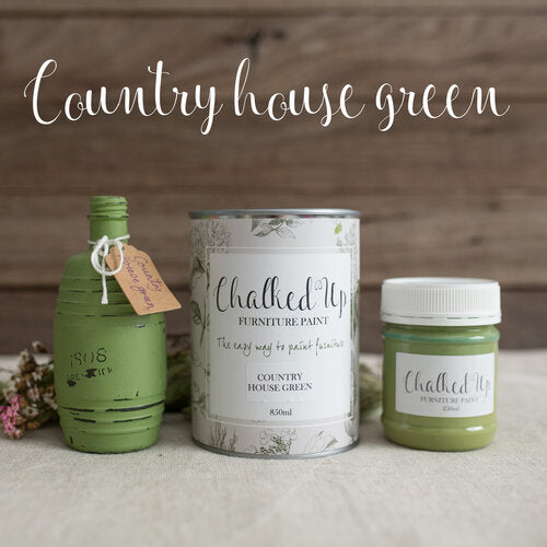 country house green chalk paint